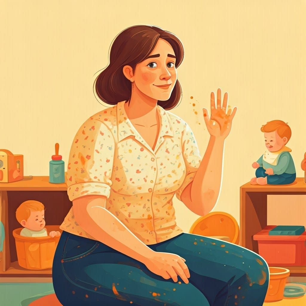 Daycare Life (they're about to get the kid of the cabinet fo...