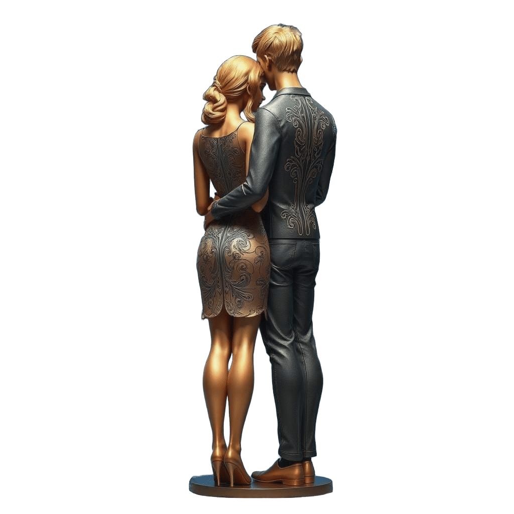 Midnight Blue Canvas in Digital Airbrush Style