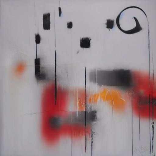 Goth Painter Creates Dynamic Art in Moody Coffee Shop