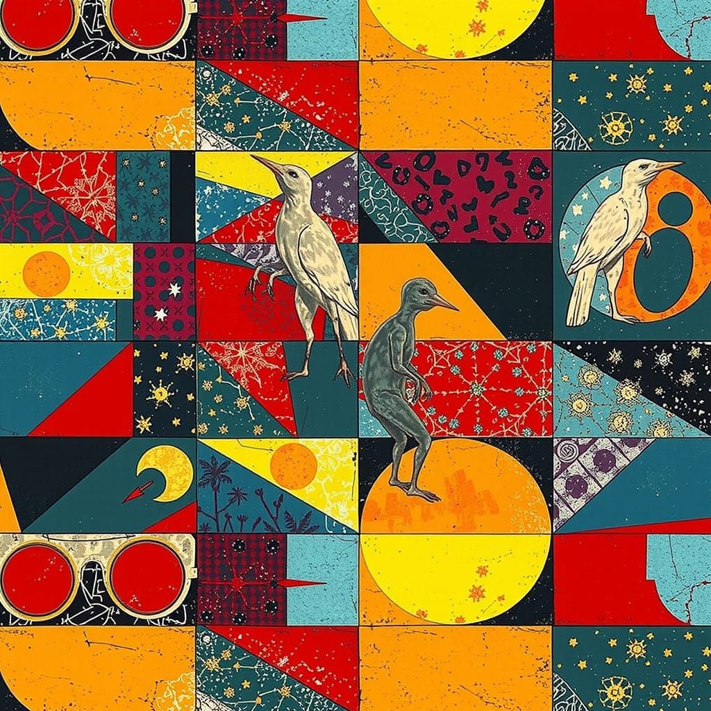 Hieronymous Bosch in Primitivist Style