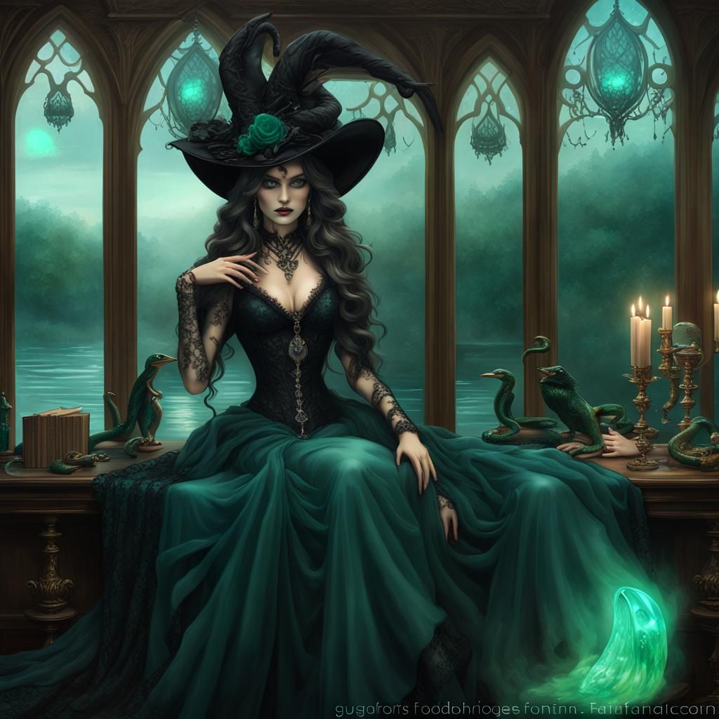 Slytherin Sorceress of the Black Lake