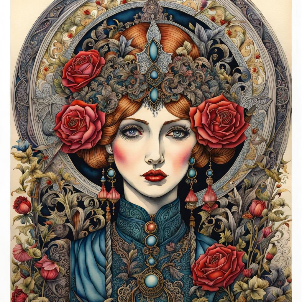 Gothic Watercolor: Painful Memories in Vivid Detail