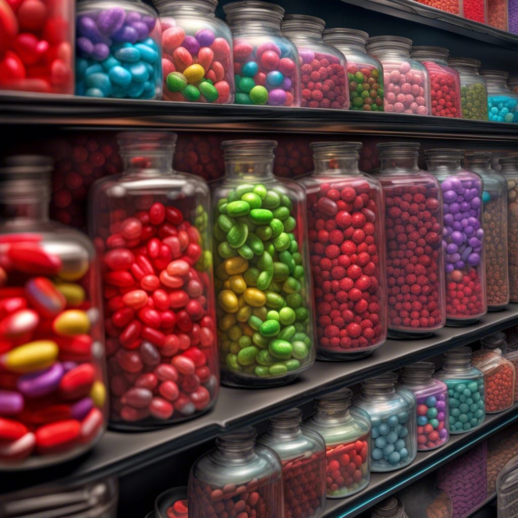 Evil Peppermint Candy Shop of Human Sweets