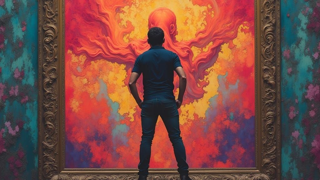 Confused Person in Moebius Style Gallery