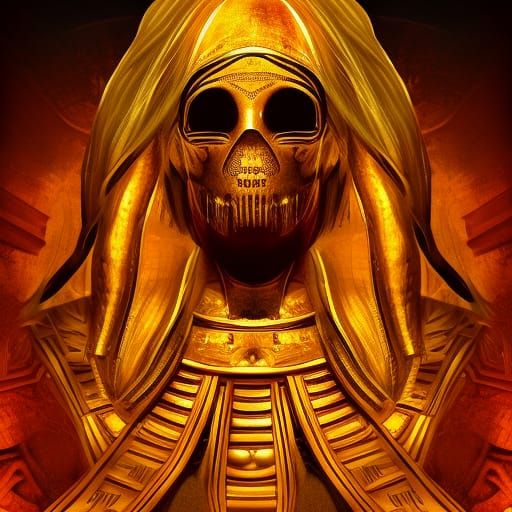 Mummy's Tomb: Golden Treasures in Ancient Pyramid