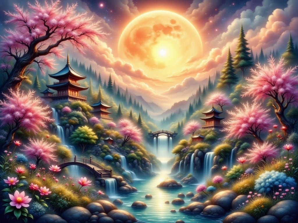 Japan under the moon 11