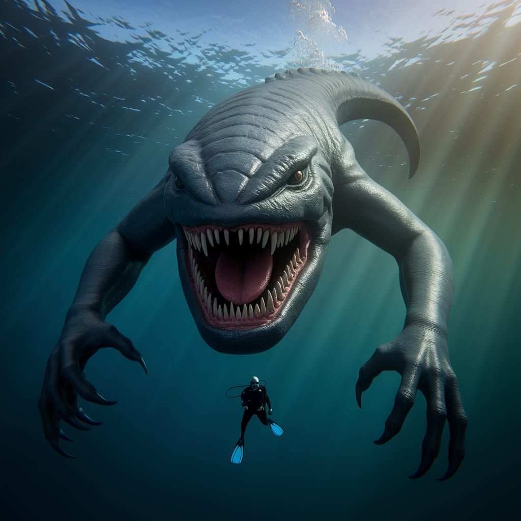 Gargantuan Sea Monster Looms in the Pacific