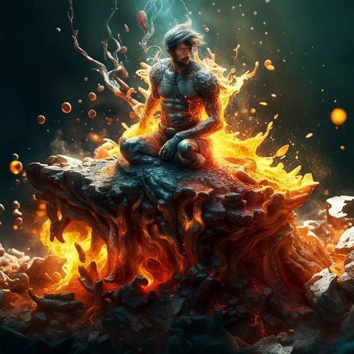 Divine Hammer Strike: Fire and Light