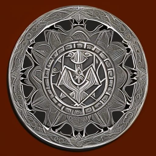 Enchanted Shield Guardian with Magical Energy