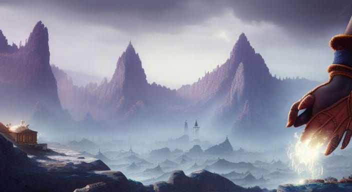 The Revolt of the Socks: Detailed Matte Painting