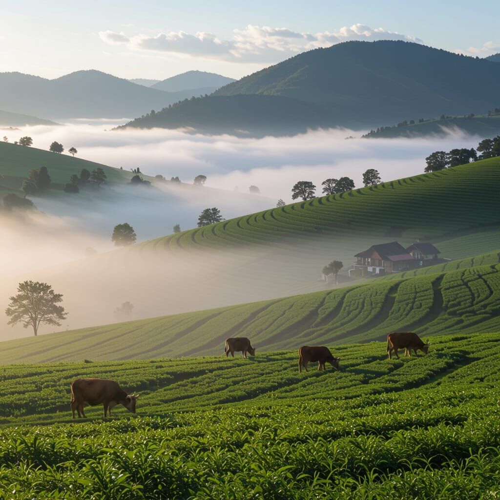 Abstract Image of Mist