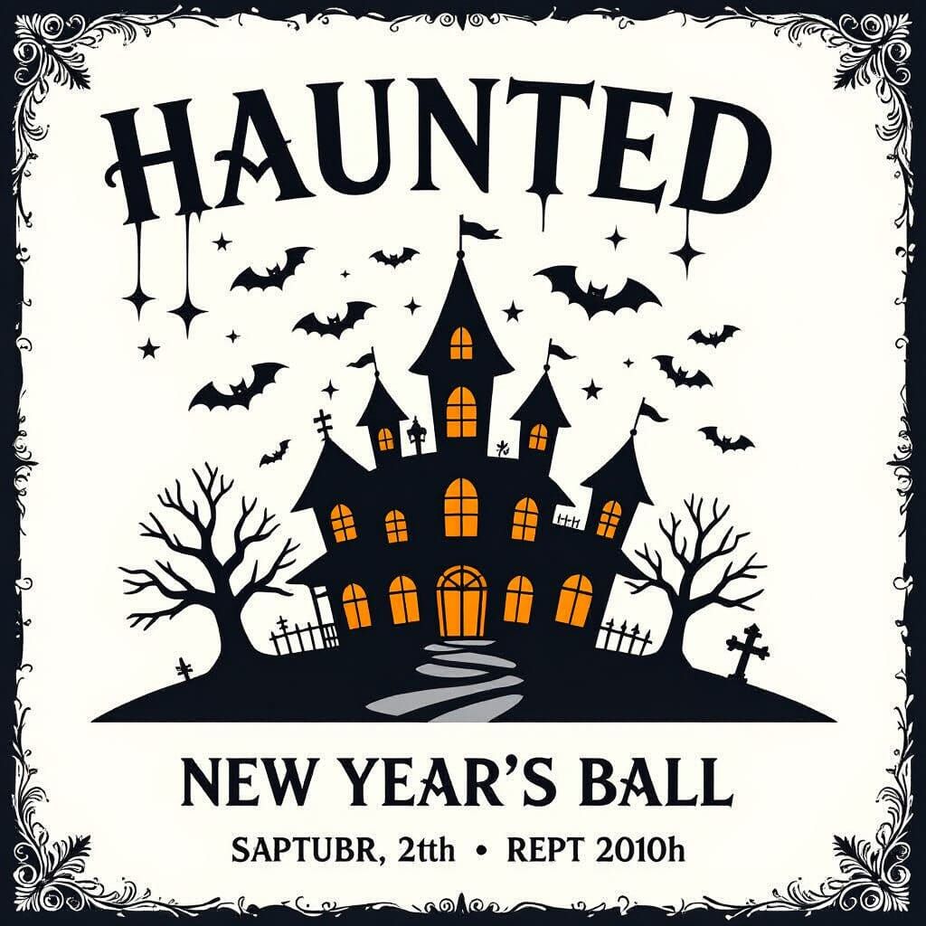 Haunted New Year's Ball Celebration