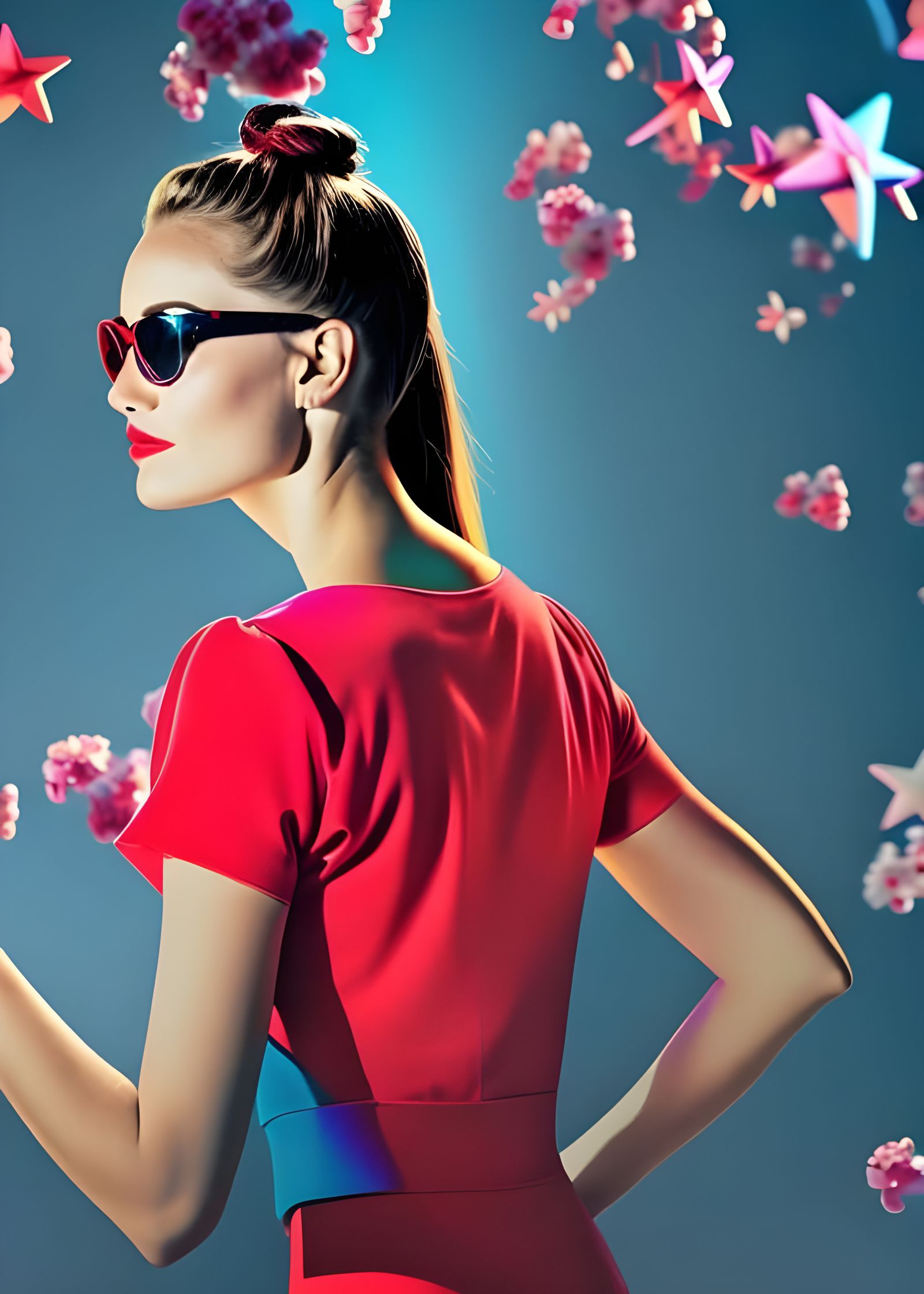 Popcorn and Butter at the Cinema, Watercolor Painting