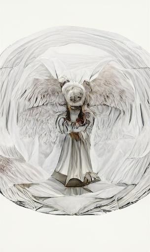 Classical Biblical Angel Depiction