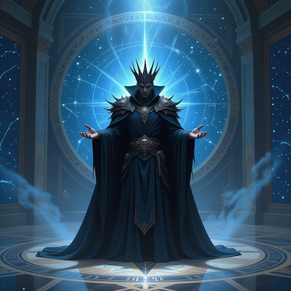 Sorcerer King Crowned in Dark Energy Before Celestial Map Ro...
