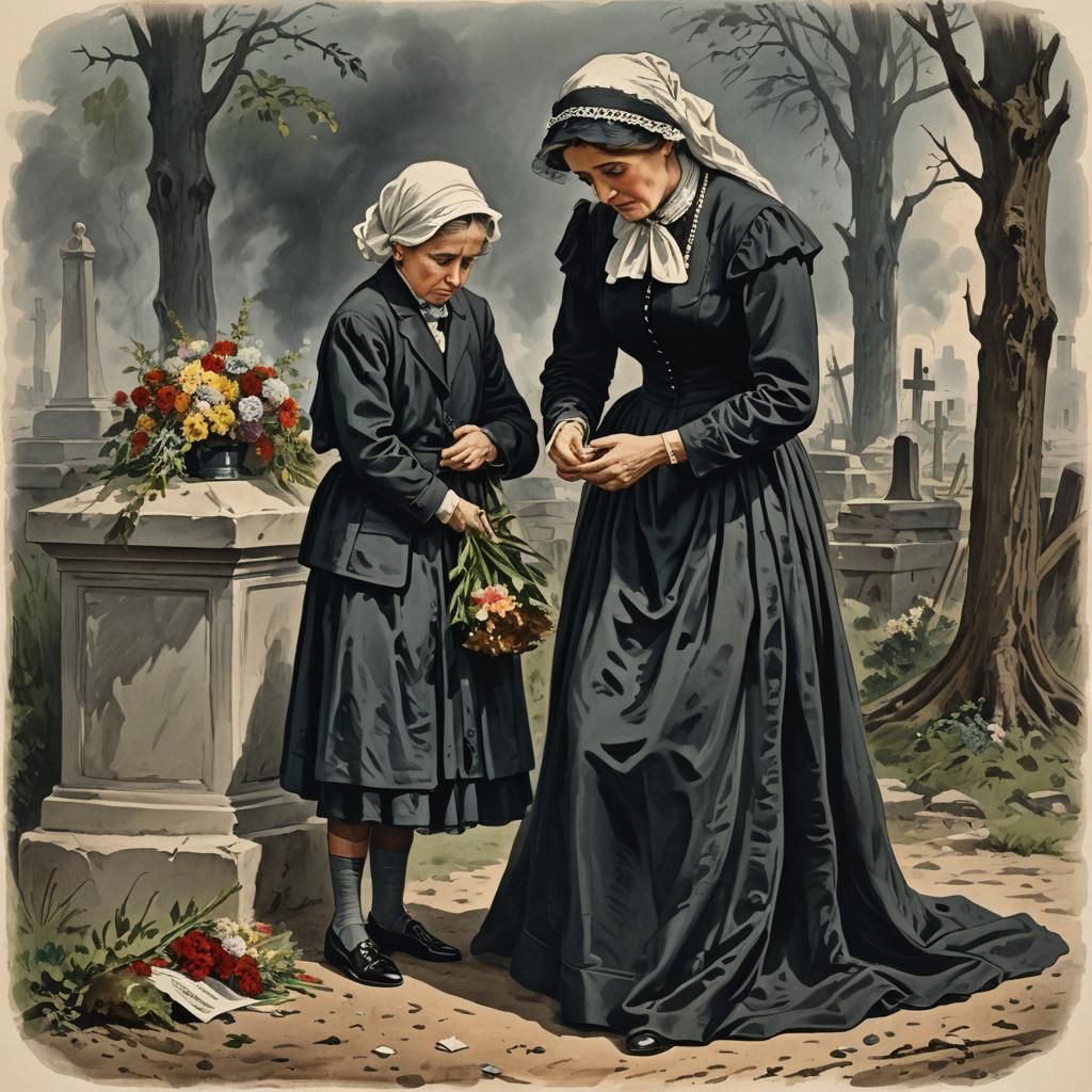 Grief: A Mother's Loss in Vivid Color