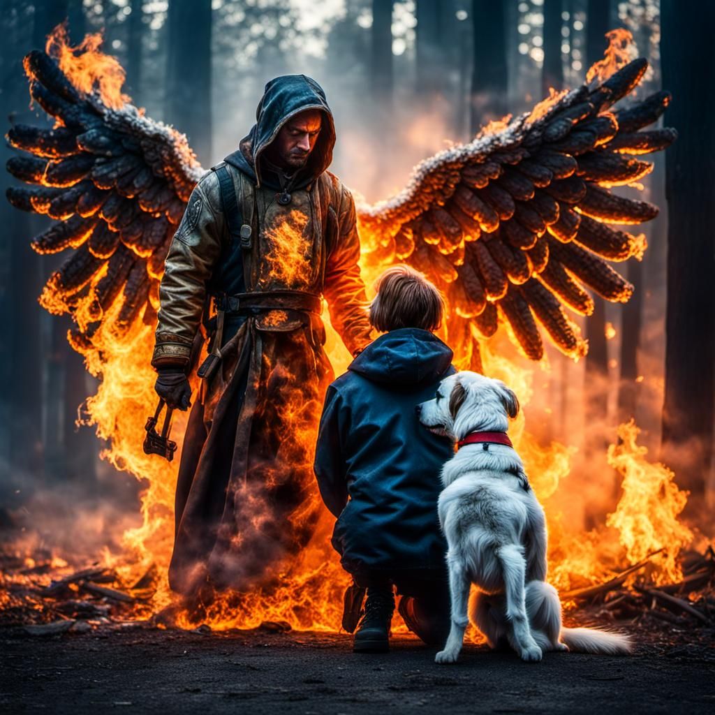 It's my pet, little boy. Not yours