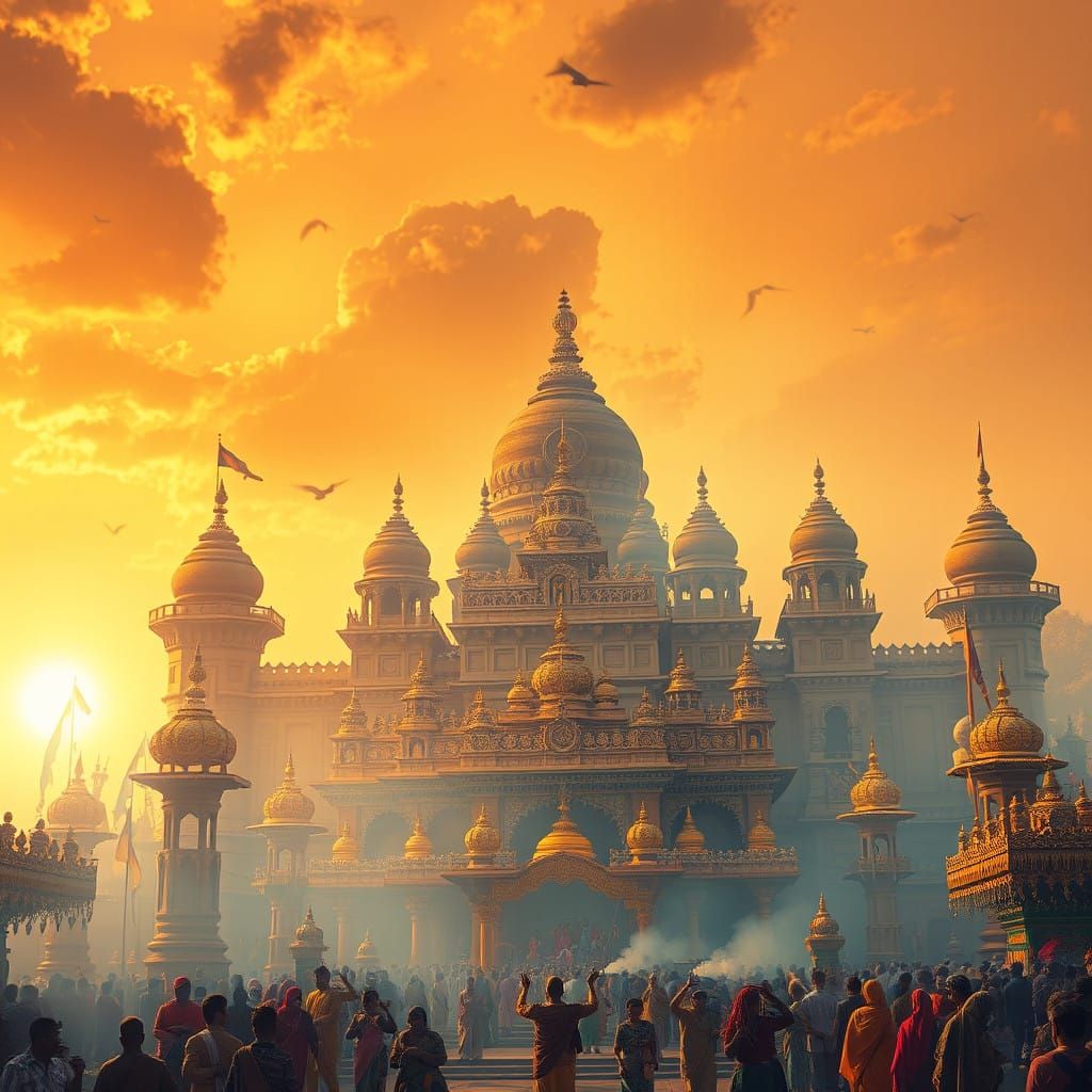 Epic celebrations for the Hindu festival Makar Sankaranti