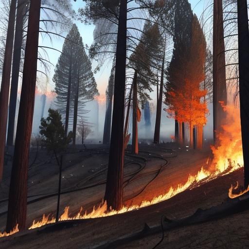 AI Generated Image of Cal Fire