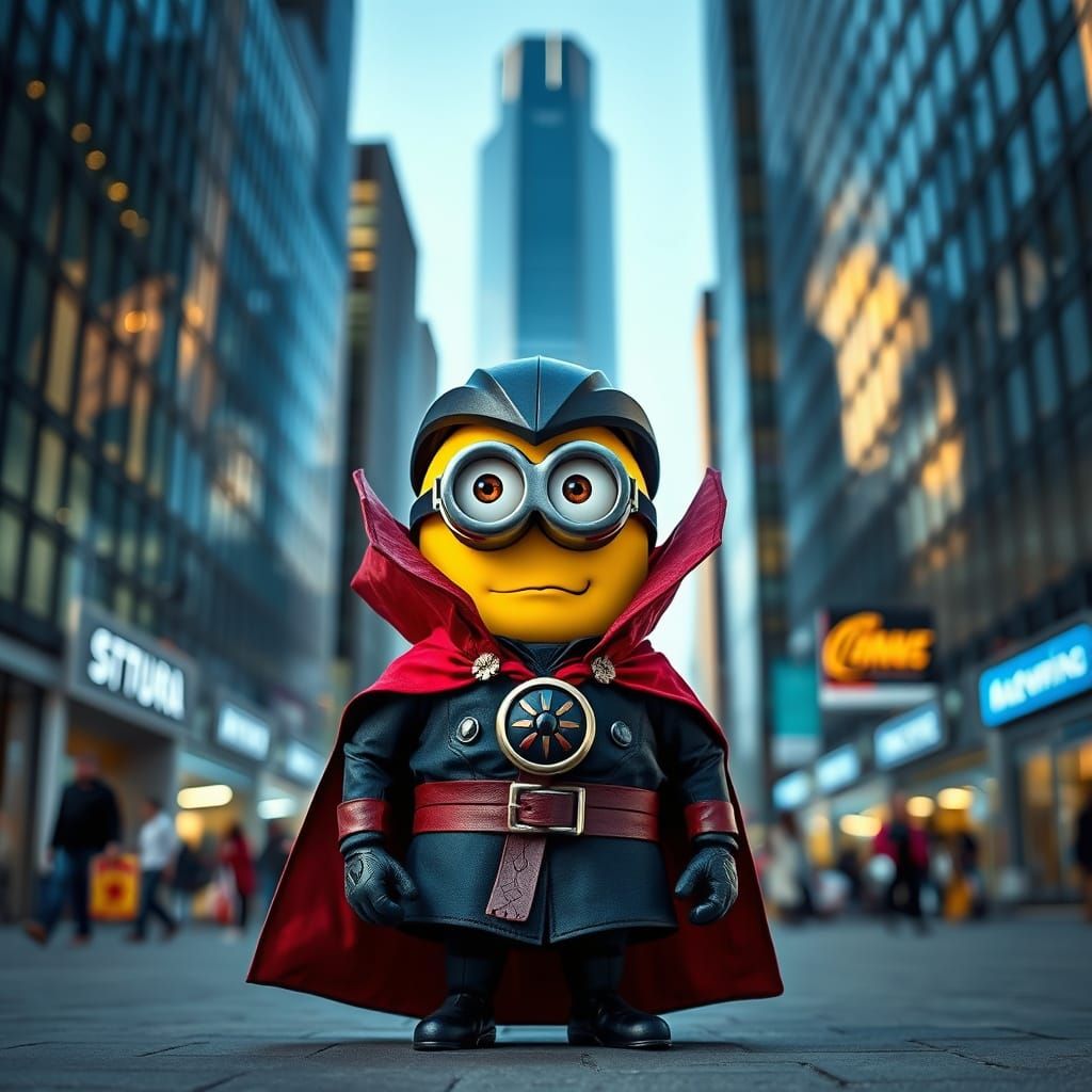 Minion Dr. Strange cosplay