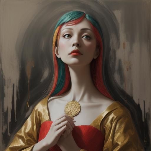 Visceral Abstract in Hyper-realism Style