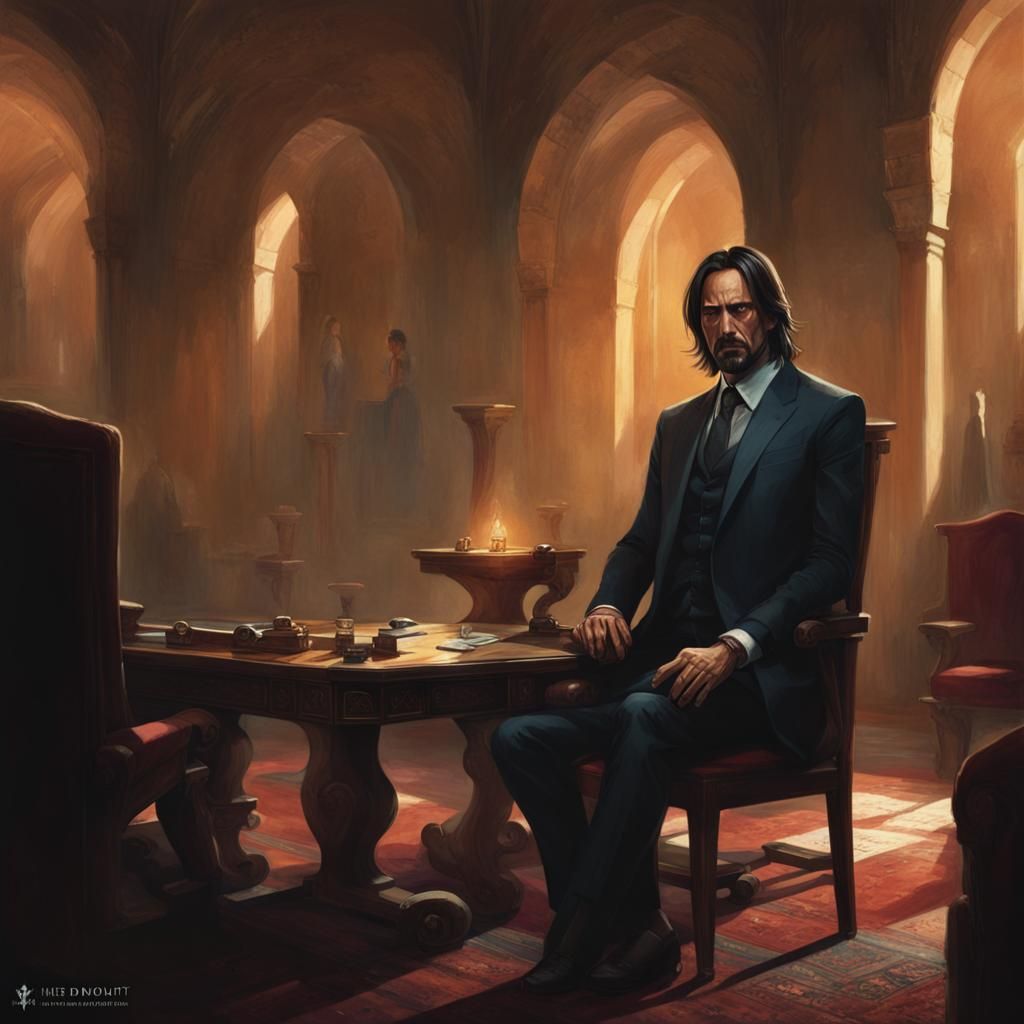 Artwork: In the dimly lit chambers of Alamout Castle, Hassan-i Sabbah channels the calm authority and strategic prowess ...