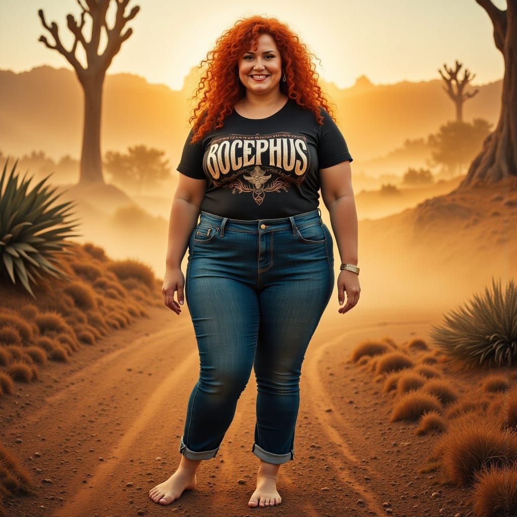 Cyberpunk Cowgirl Goddess