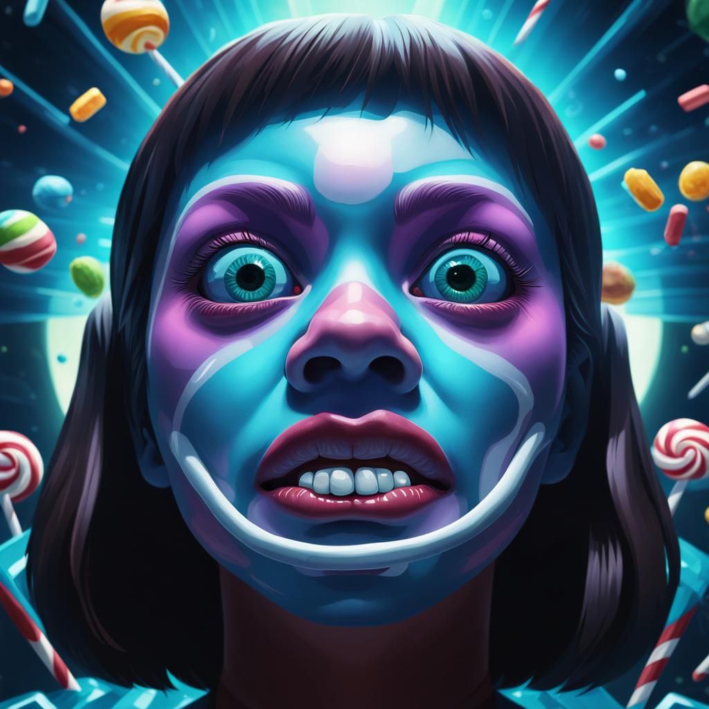 Candy Art Sci-Fi Scene: I Have No Mouth