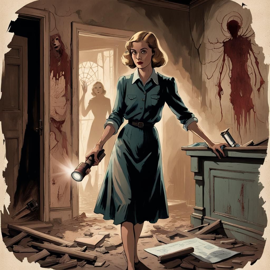 Nancy Drew Investigates a Haunted Building