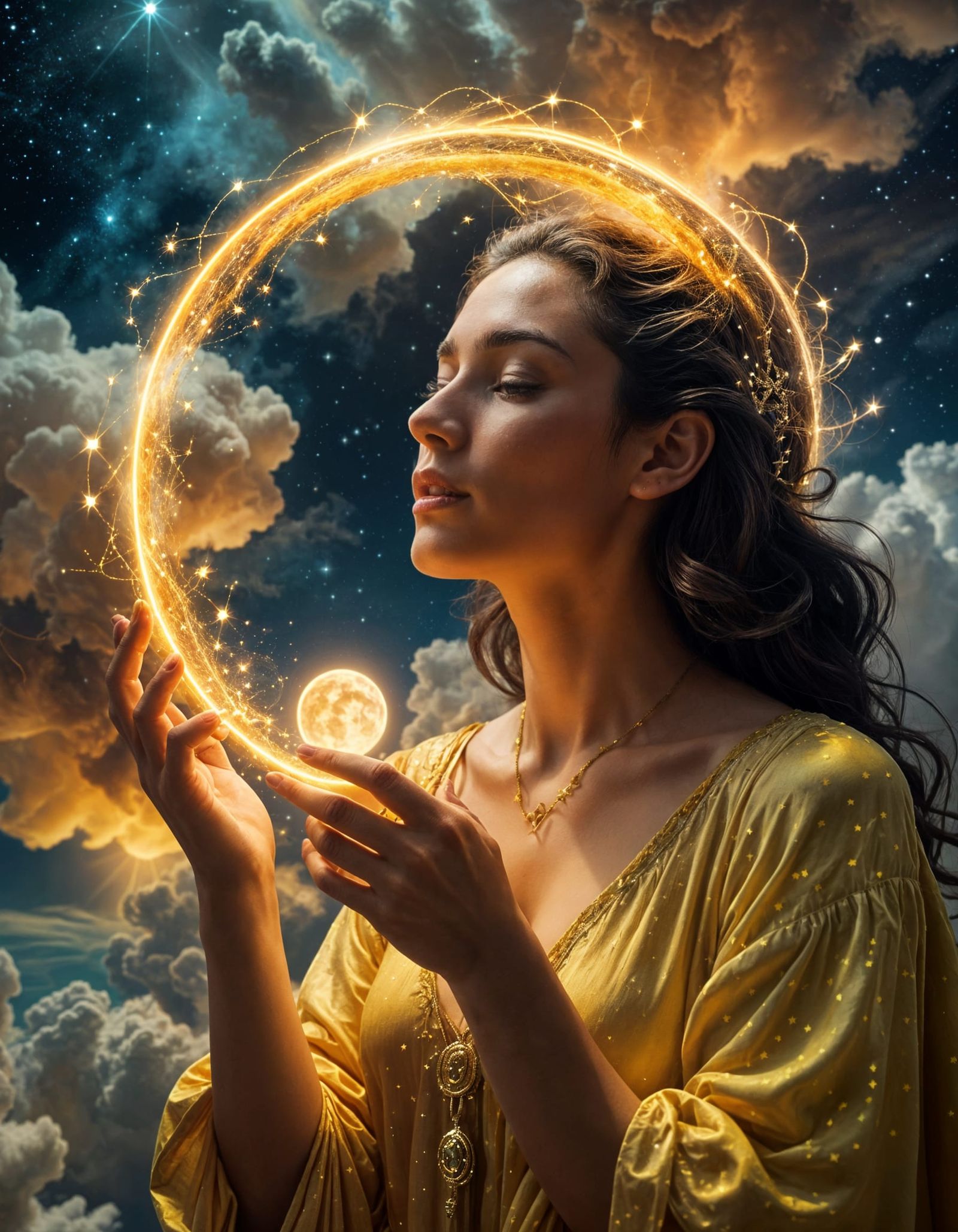 Almanaque da Sincronicidade das 13 Luas dos Viajantes das Estrelas
Anel do Semente Ressonante Amarela (2025-2026)