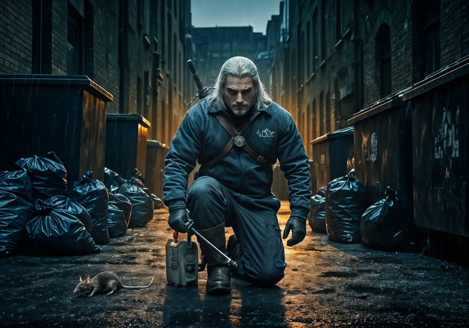 The Witcher's pest control services