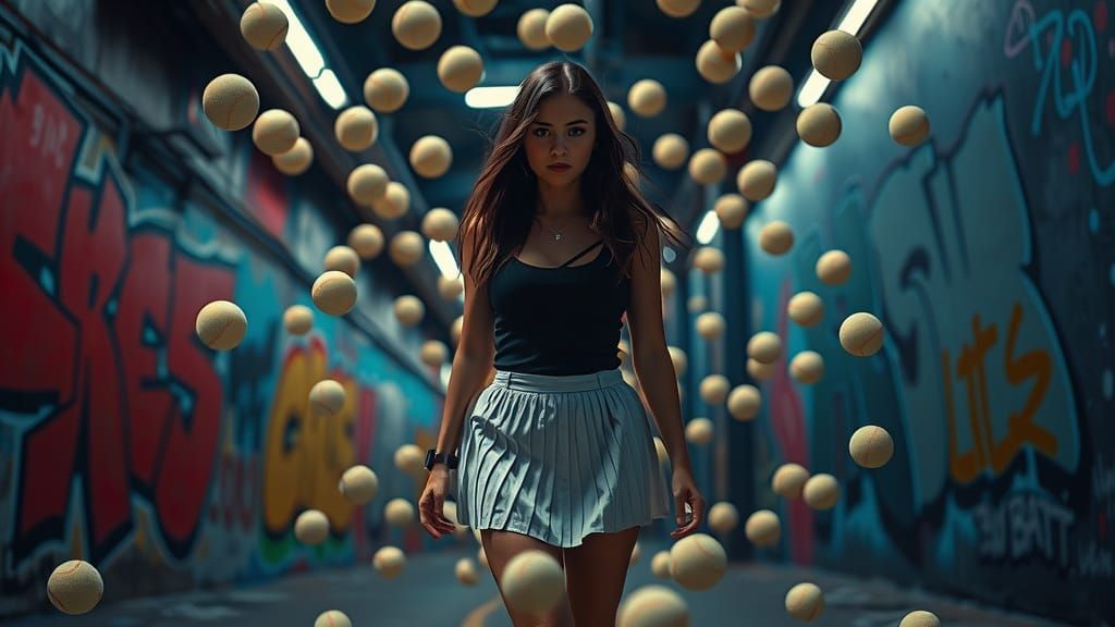 Gritty City Street Style in Vibrant Polychrome