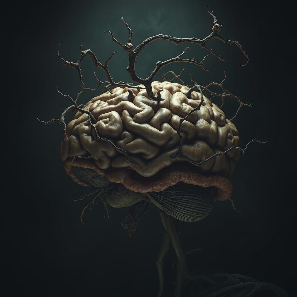 Biomorphic Horror in Dark Surrealism