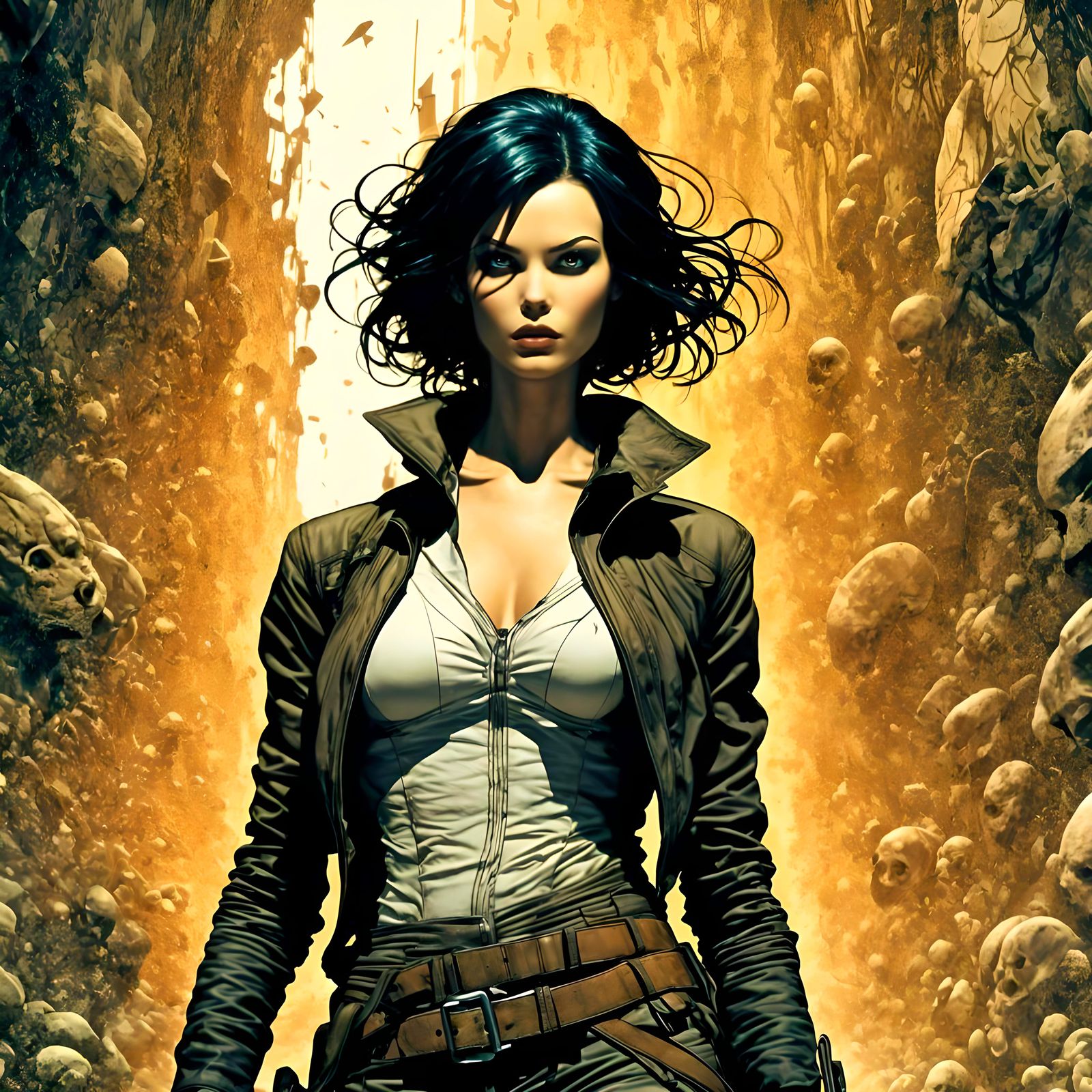 Amarna Fayed explores the canyons on Absolem Diurna