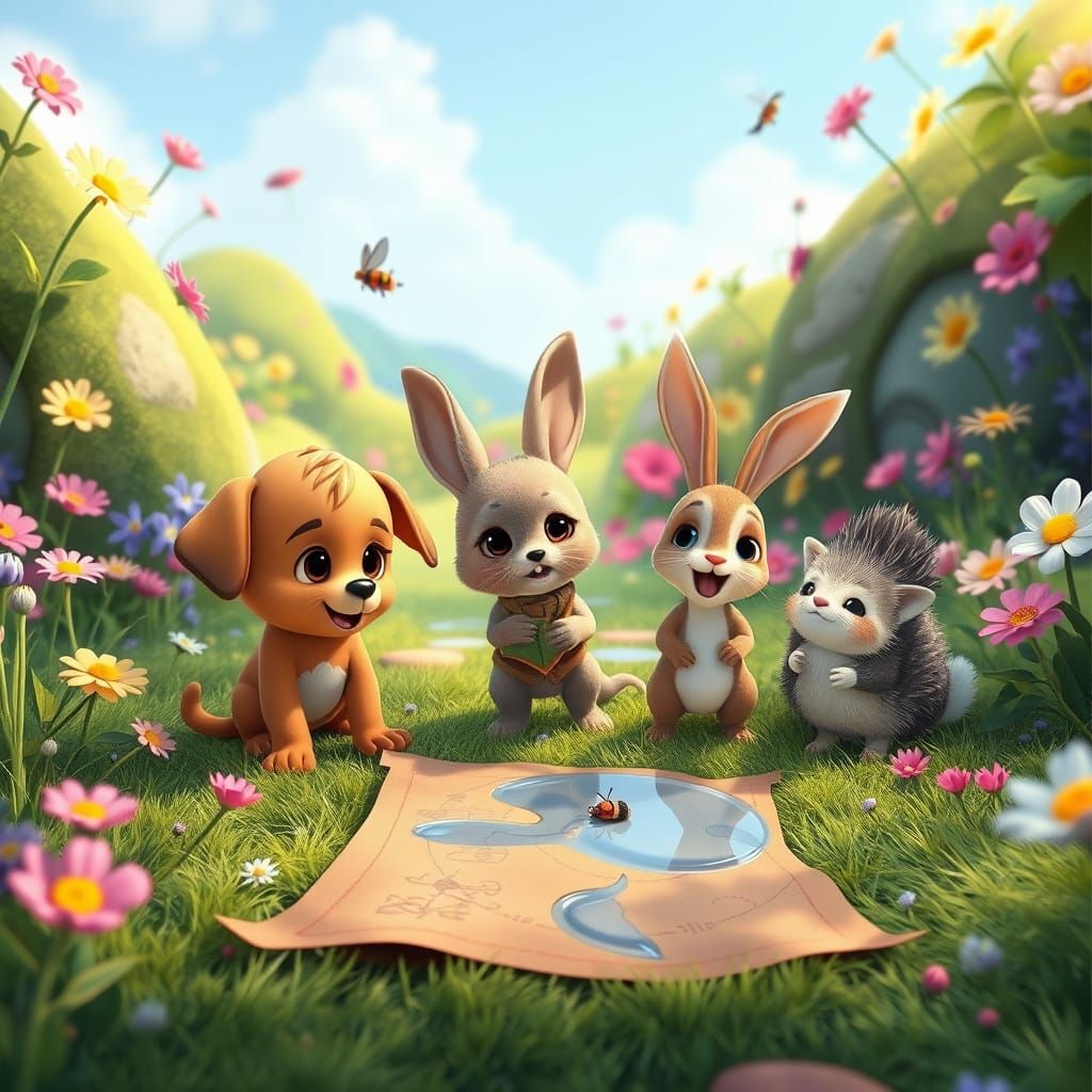 who peed on the map!