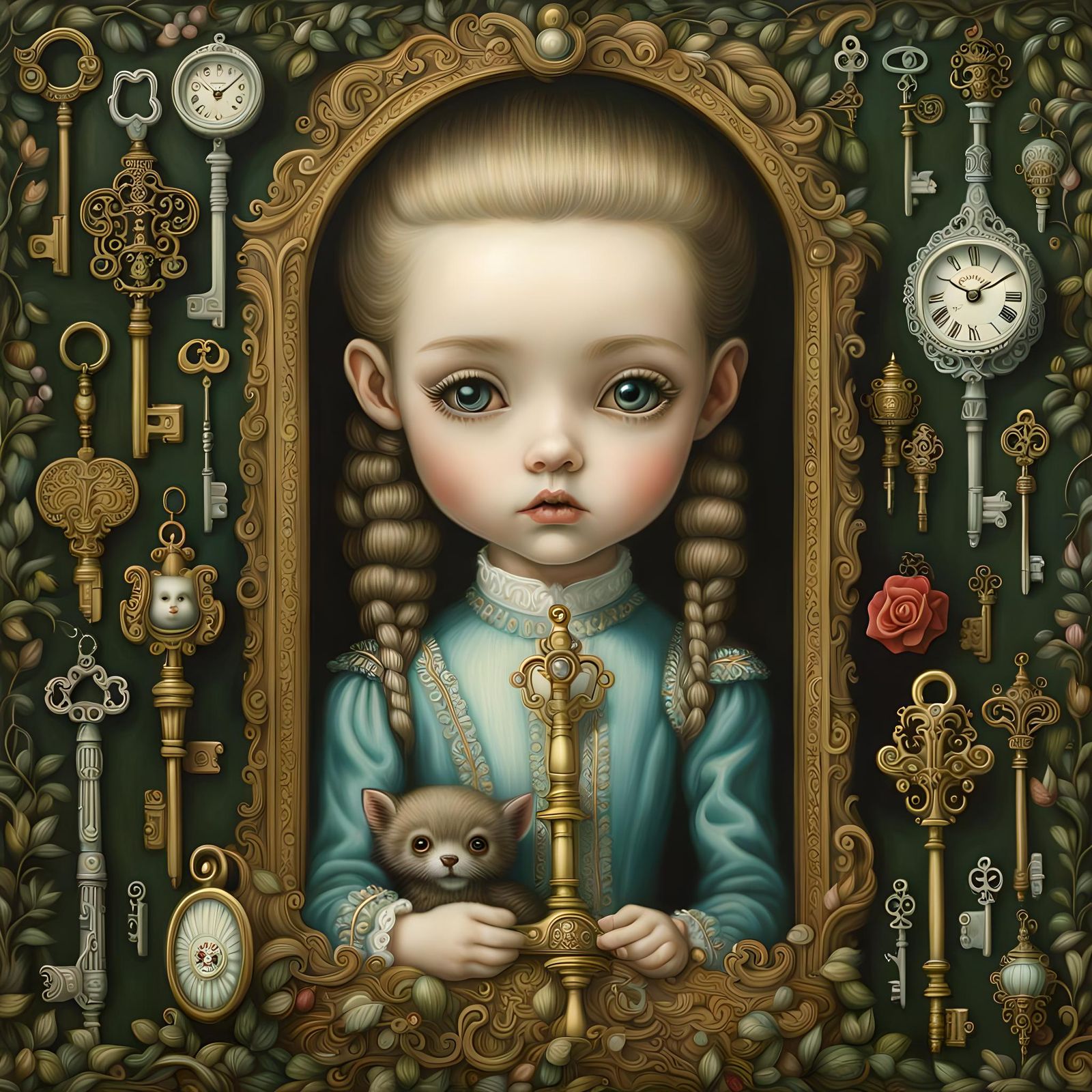 Trapped (lowbrow art)