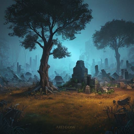 Cinematic Masterpiece: Vibrant English Landscape with Golden...