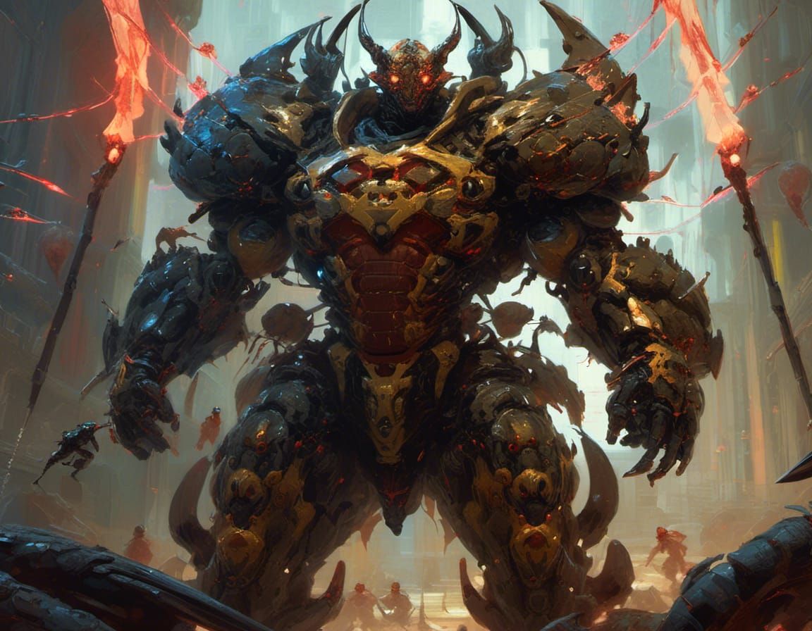 Beetle Knight Dominates Magical Battlefield