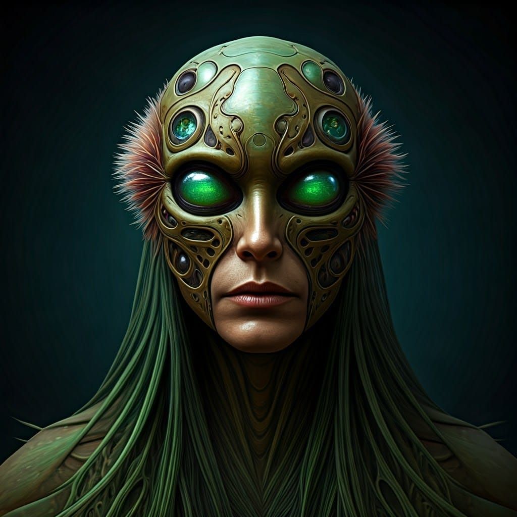 Insect City in Whimsical Fantasy Realm