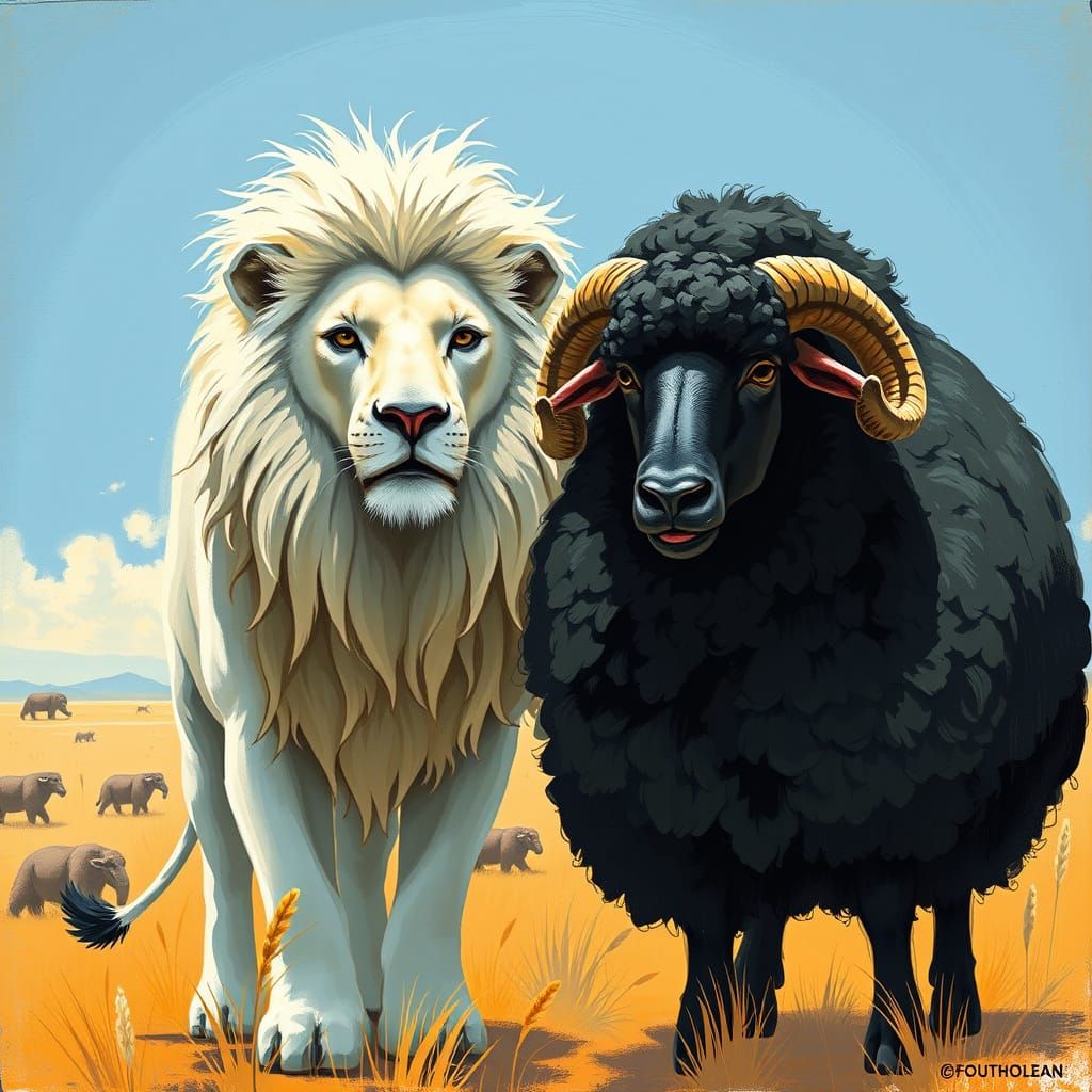 Lamb and Lion