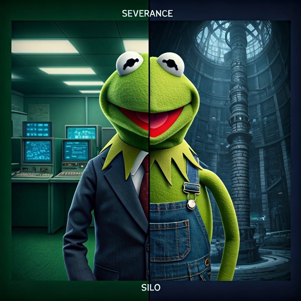 💙Severance/Silo🧡 Muppets!