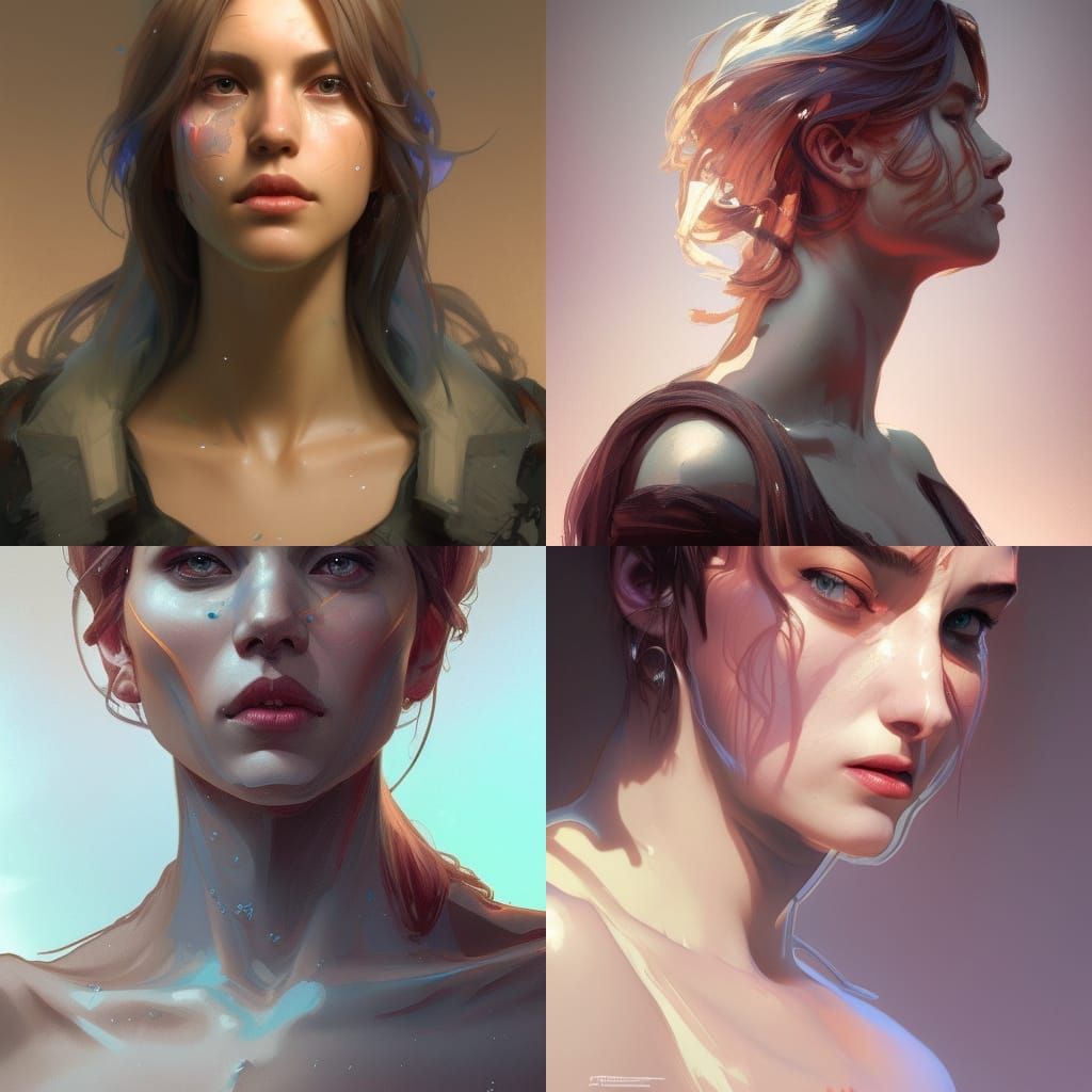 Detailed Portrait with Dynamic Lighting in Unreal Engine 5