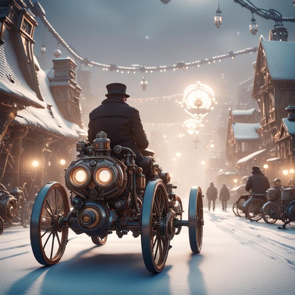 Winter Village, Steampunk
