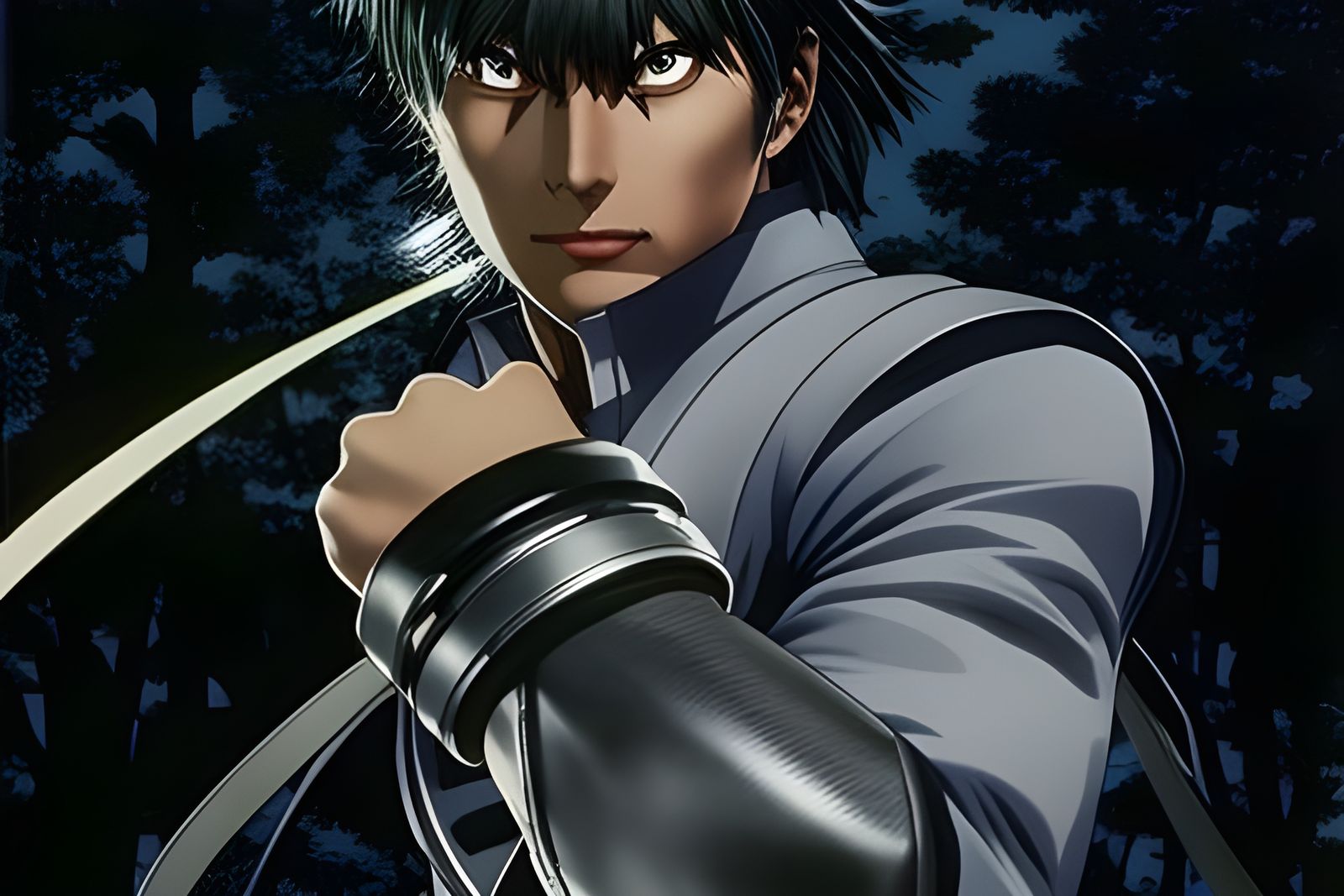 Tetsuo Kurata as Kyo Kusanagi: Digital Illustration