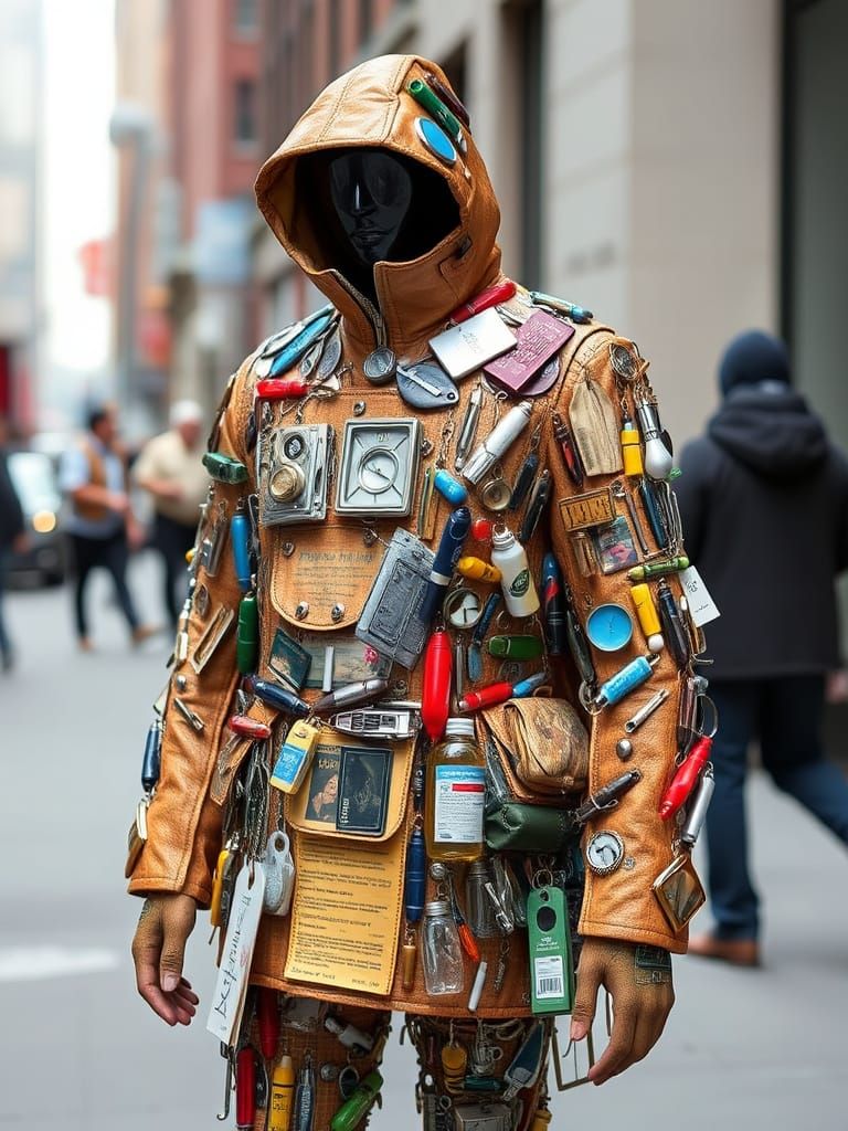 Streetwear Fashion from Urban Discards