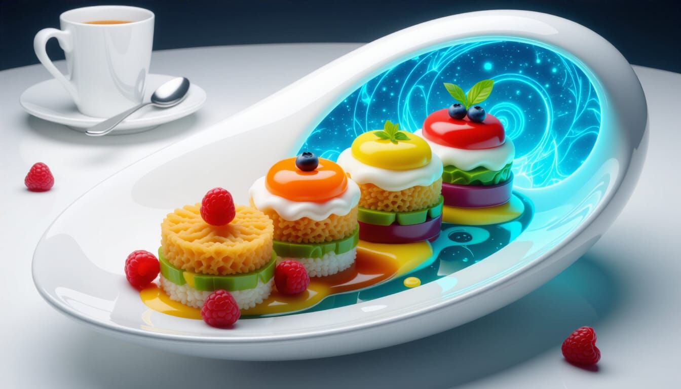 Magical Futuristic Food Creations