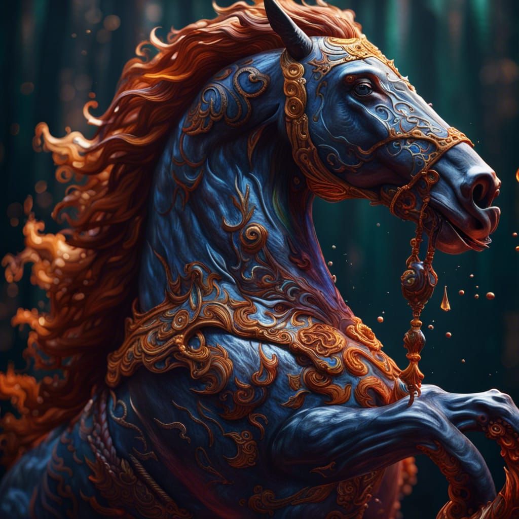 Fantastical Centaur Concept Art in Unreal Engine 5