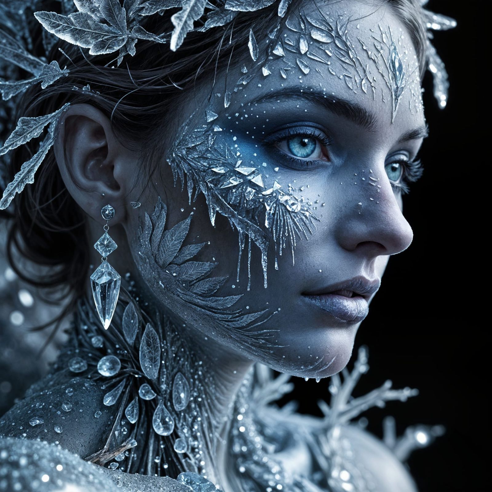 Winter Majesty Personified in Ethereal Beauty