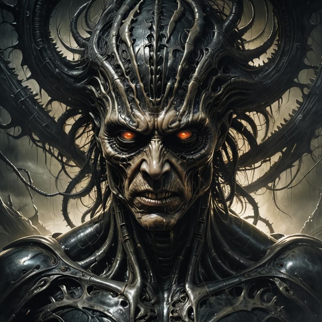 Dark Fantasy Art: Inner Beast Revealed