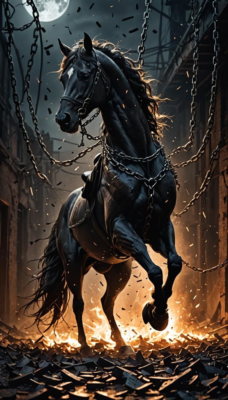 Equine Escape: A Digital Art Revolution